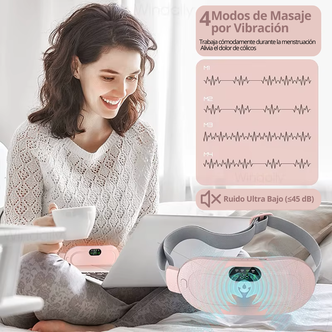 Cinturón Calefactor Menstrual Anti Cólicos