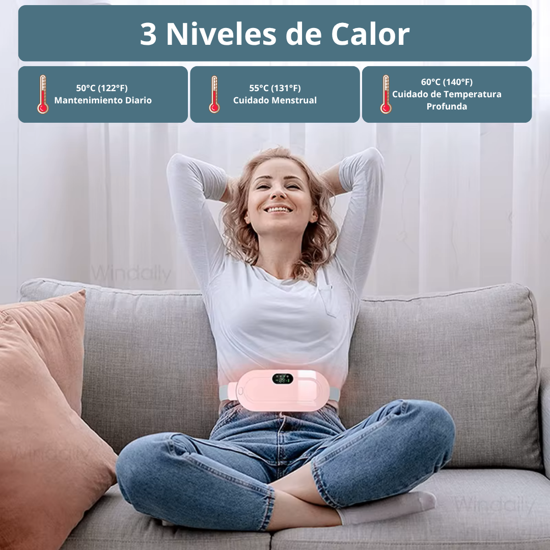 Cinturón Calefactor Menstrual Anti Cólicos